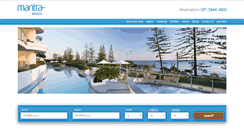 Desktop Screenshot of mantrasirocco.com.au